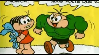 Cebolinha em plano mega infal&iacute;vel - Turma da M&ocirc;nica Quadrinhos Narrados