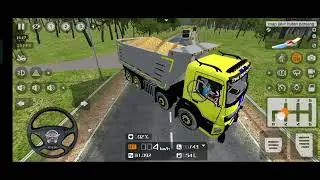 Bharat Benz game play with New map drawing Indonesia transport Indian truck drawing