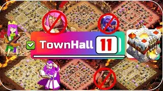 TOP 20 NEW BEST 🔥 TH11 WAR BASE LINK 2025, TH11 ANTI 2 STAR WAR BASE, TH11 CWL BASE CLASH OF CLANS