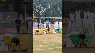 Breaking the brick with the head