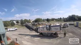 Roland - Johnson and Sons Paving Co - Wisconsin Steam Time Lapse