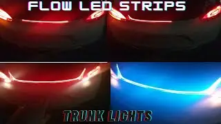 Rear Trunk LED Multi-Function Stripe Lights + Installing into My Scirocco Video, How to Install ?
