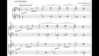 Variations, Op. 40, No. 1 by Kabalevsky