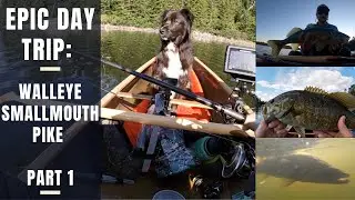 Boundary Waters Day Trip: Walleye, Smallmouth and Pike Galore