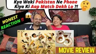 83 Movie REVIEW | Honest REVIEW AND REACTION by INDIAN AMERICANS !!