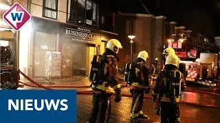 Brand verwoest beddenzaak in Noordwijk