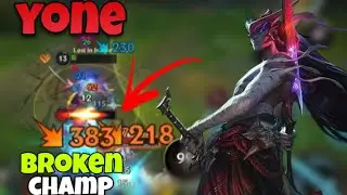 Insane Yone Baron Lane Gameplay &ndash; Wild Rift
