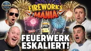Silvester-CHAOS in Fireworks Mania 😂🎆 (4 Spieler eskalieren komplett!)