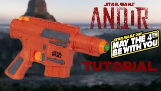 Painting & Modifying a Nerf Andor Blaster - Prop Project