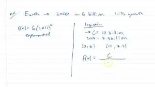 Exponential and Logistic Models