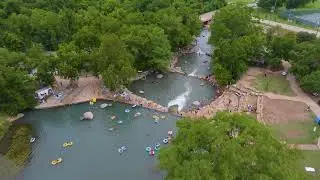 Drone Flyover to Exotic Puff and Stuff &ndash; Top San Marcos Smoke Shop Near the River