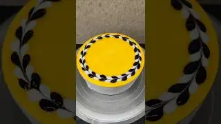 Pineapple gel cake design | cake design tutorial | #shortsfeed #ytshorts #shorts #cake #design