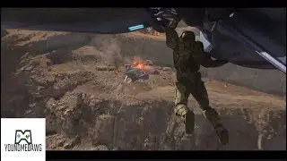 Mint Quitz REACTS to the BANSHEE scene in Halo TV Show
