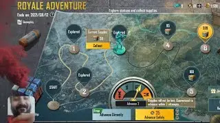 EASY WAY TO COMPLETE ROYALE ADVENTURE EVENT M1 | ROYAL ADVENTURE PUBG MOBILE ROYAL M1 || PUBG MOBILE