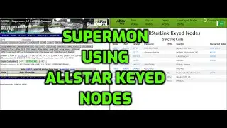 Supermon Allstar node -using active nodes to find activity-Icom 5100