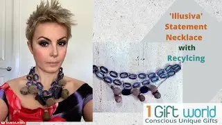 Make the Unique 'Illusiva' Necklace using Recycling and Plant Pods