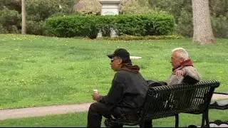 Homeless population growing increasingly gray