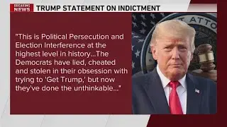 Former President Donald Trump indicted