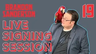 #19 - Brandon Sanderson Live Signing Session