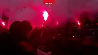Peluza Sud şi-a luat rămas bun de la Emeric Ienei. Fostul antrenor a fost condus pe ultimul drum