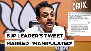 Twitter Marks Sambit Patra's Congress Toolkit Tweet 