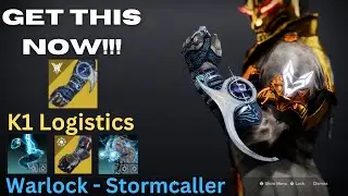 Destiny 2 Limited TIME! Warlock Exotic Gauntlet Farm K1 Logistics Lost Sector Ultimate Arc Build