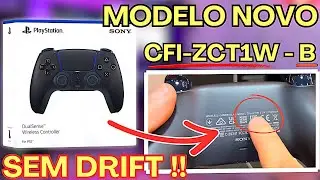 COMO IDENTIFICAR O MODELO ATUALIZADO DO CONTROLE DUALSENSE 2024 NA CAIXA - UNBOXING