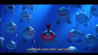 Seal goes beast mode🥶 Laser Shark seal team FHD clip
