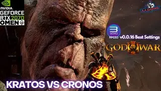 God Of War 3 Cronos Boss Fight RPCS3 Performance || God Of War 3 RPCS3 v0.0.16 Best Performance