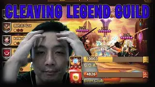 CLEAVING LEGEND GUILD SIEGE DEFENSE - isengdudegame Summoners War