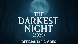 Steve Grams - The Darkest Night (2025) | Official Lyric Video