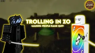 Making People Rage Quit Ft.Naz (ZO Trolling) #1...(Roblox ZOぞ) (Roblox Malaysia)