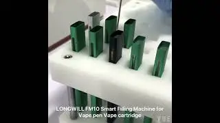 FM10 CBD cartridge filling machine for filling cbd pens, vape cartridge