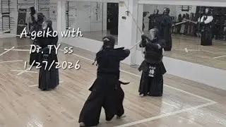A geiko with Dr. TY ss. 1/27/2026