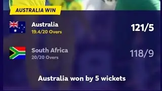 Australia vs South Africa t20 world Cup 2021| aus vs sau match updates super 12 |