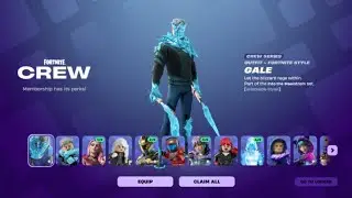 Новый набор экипажа Gale, который появится в Fortnite в январе 2026 года! (Магазин предметов Fort...
