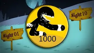 Night 1-10 Full Gameplay | Stick War Legacy Zombie Mode 💀