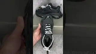 Balenciaga Triple S Sneaker Clear Sole - Black