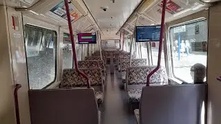 Mitfahrt in der U1 von Großhansdorf bis Hamburg Kelinghusenstraße im DT4.4 180-4