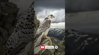 The Majestic Gyrfalcon: The Largest and Most Powerful Falcon of the Arctic Skies