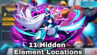 MegaMan X DiVE - Trial from the Supreme Commander 8 Hidden Element Locations!! | ViA Run (Diff 8)