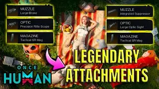 All Sniper Legendary Attachments Locations Guide - Once Human