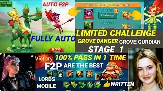 Lords mobile limited challenge grove danger stage 1