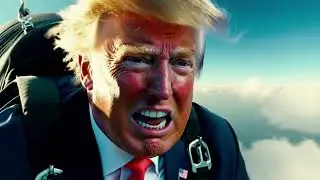 Trump's first skydiving experience.
