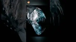 Viperfish in deep sea 😮 #short #viperfish