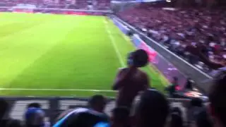 Supporter Marseillais (EAG - OM 1-3) AUX ARMES