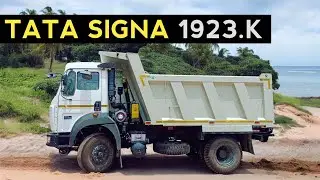TATA SIGNA 1923.K TRUCK REVIEW - POWERFUL RELIABLE &lrm; @techno_mandy