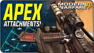 All Known Apex Attachments in Modern Warfare 4!