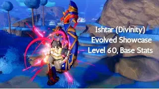 Ishtar (Divinity) Evolved Showcase (LVL 60, Base Stats) | Roblox Anime Vanguards