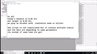 bitsler strategy with dicebot good profit